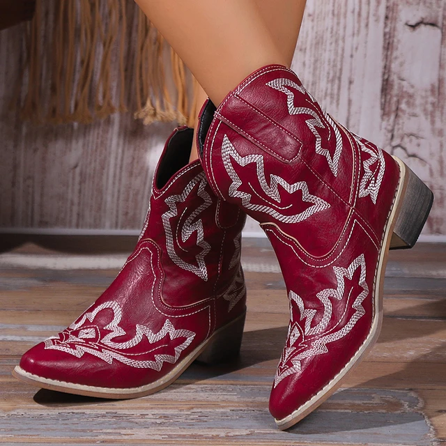 western booties for women