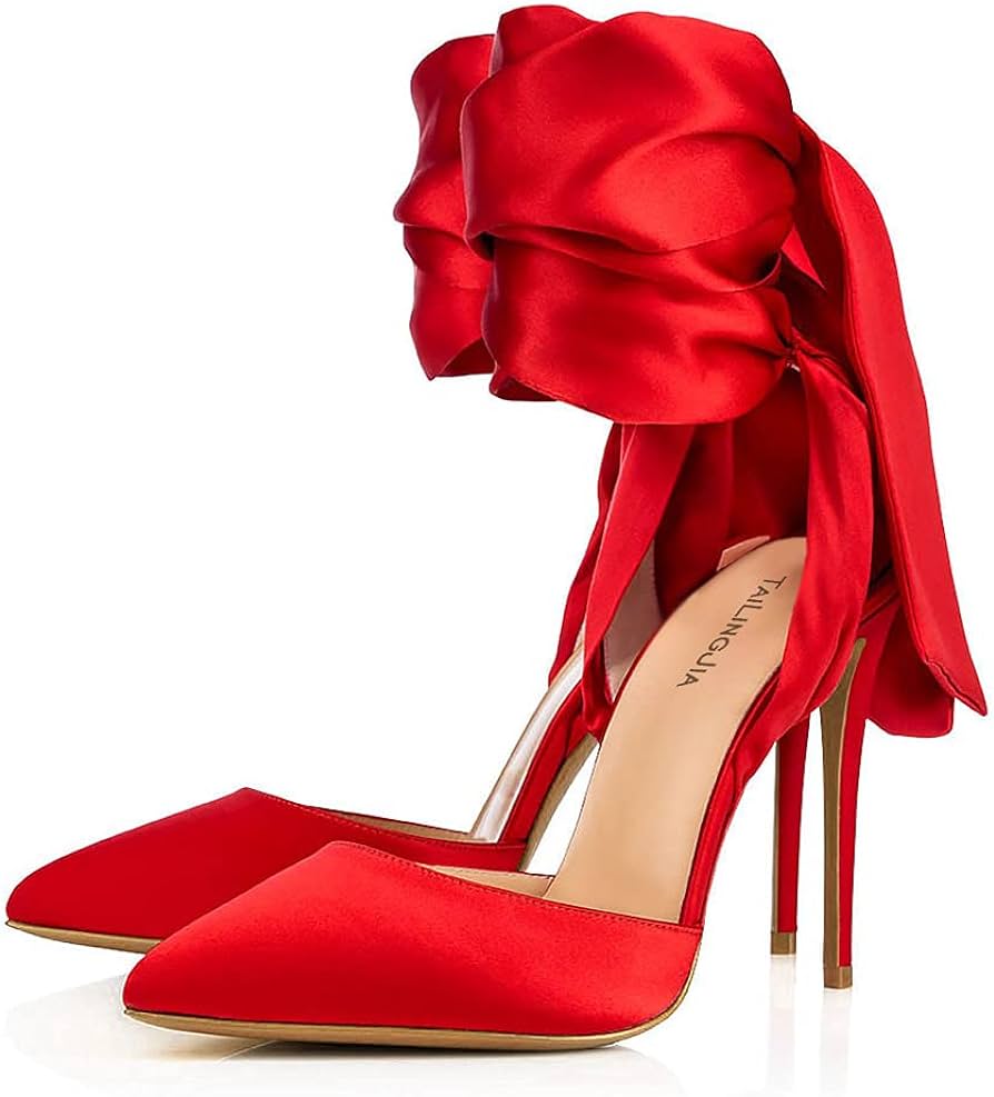 red high heel shoes