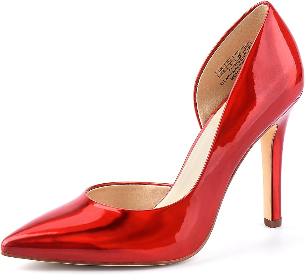 red high heel shoes