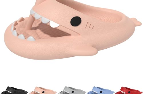 pink shark slides