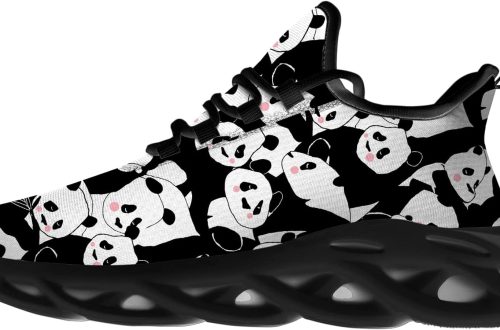 black panda shoes