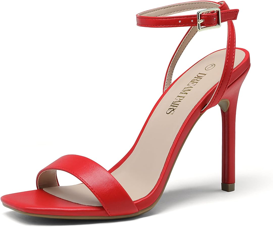 red high heel shoes