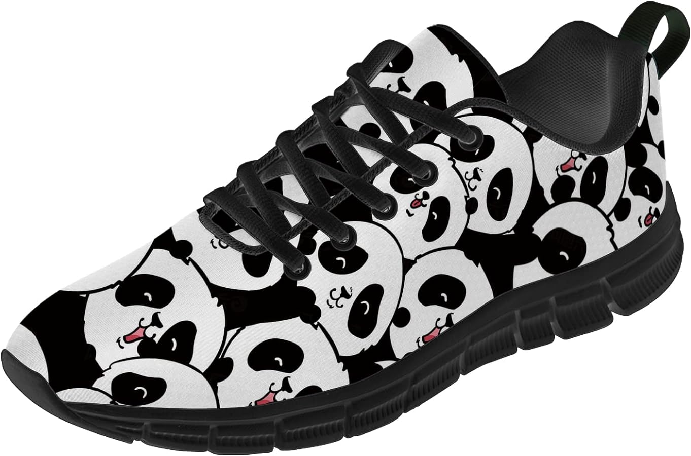 black panda shoes