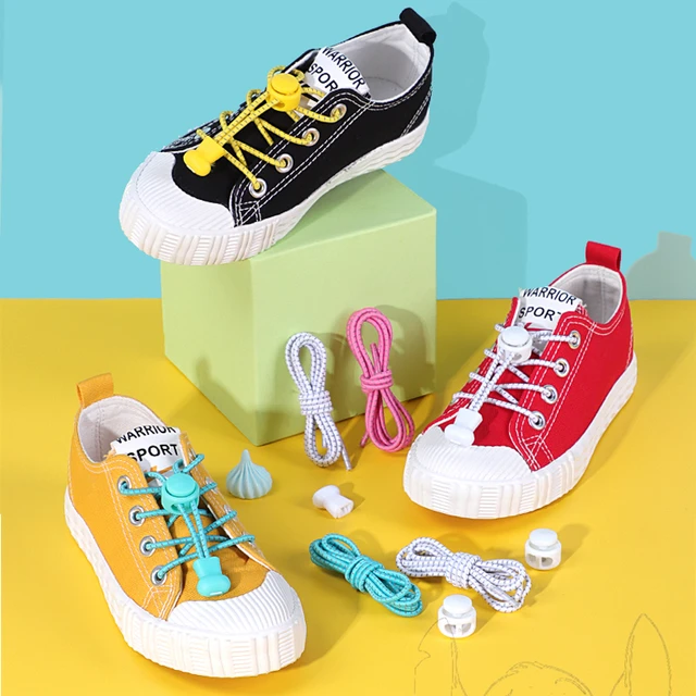 no tie shoelaces for kids