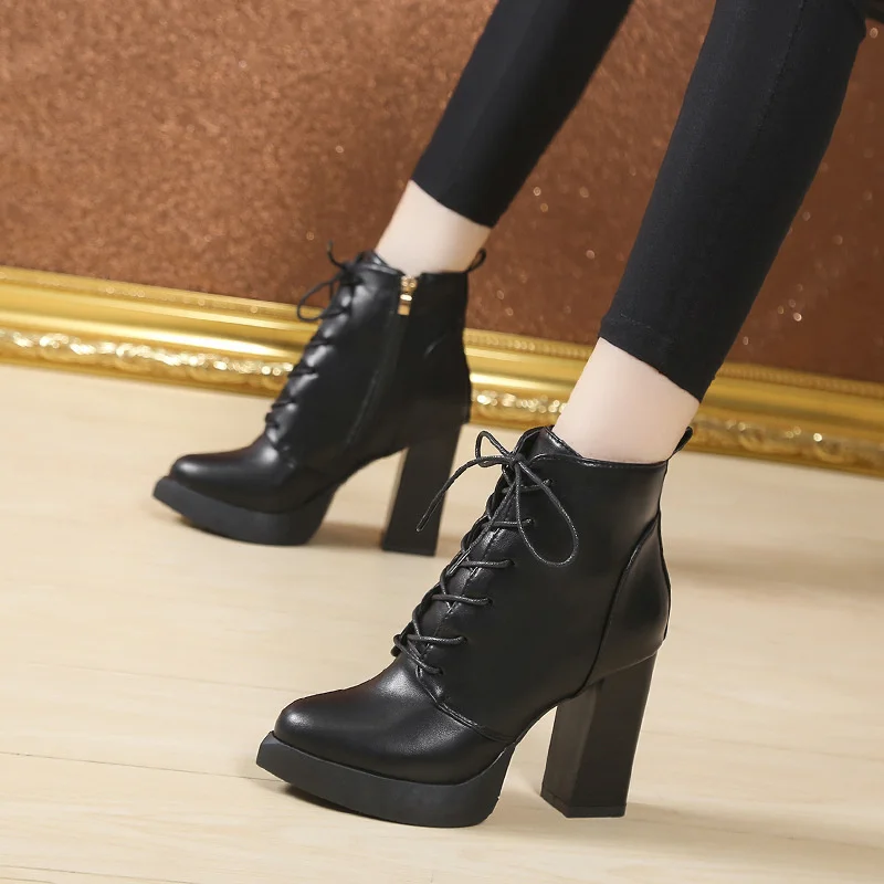 high heels boots