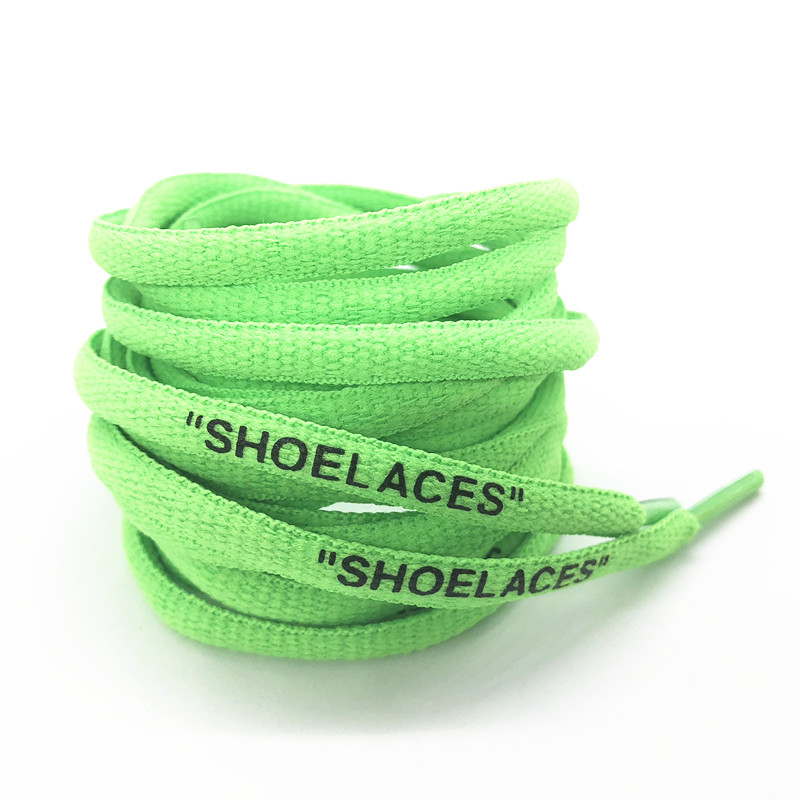 green shoelaces