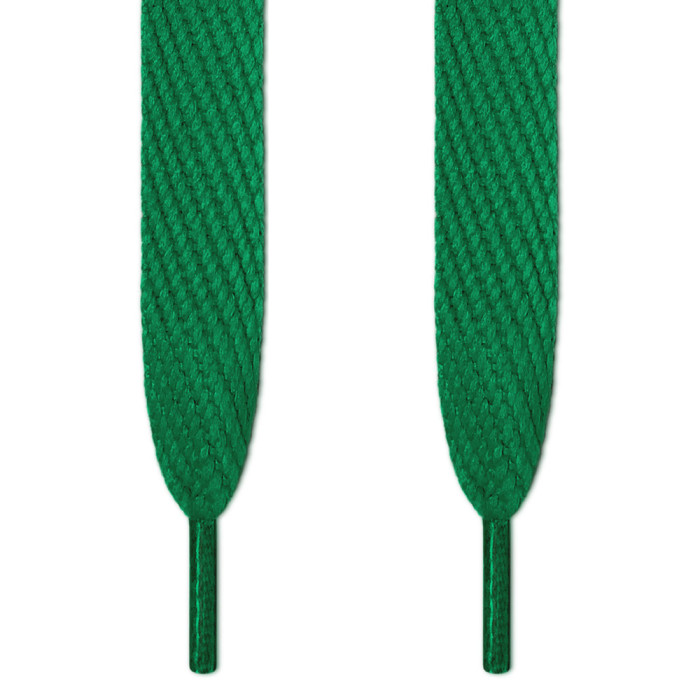 green shoelaces