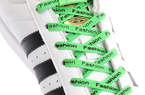 green shoelaces