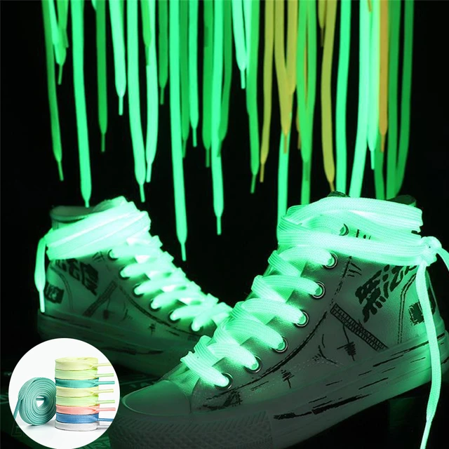 green shoelaces