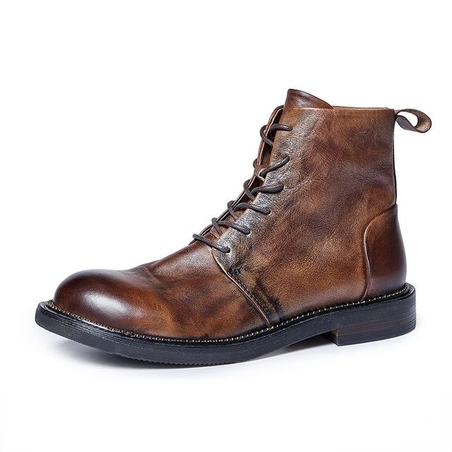 men's cowhide boots